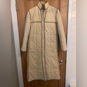 Vintage Ladies Corduroy Puffer Coat **reversible!**